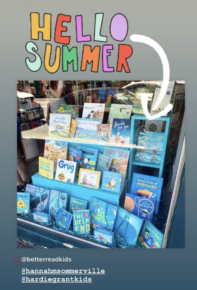 AndreaRowe_au's tweet photo. 2 summers on and #JettyJumping is still somersaulting off bookshelves and store windows. Spied in Better Read Kids & The Book Orchard. @HardieGrantCP https://t.co/xvAIqBzK39