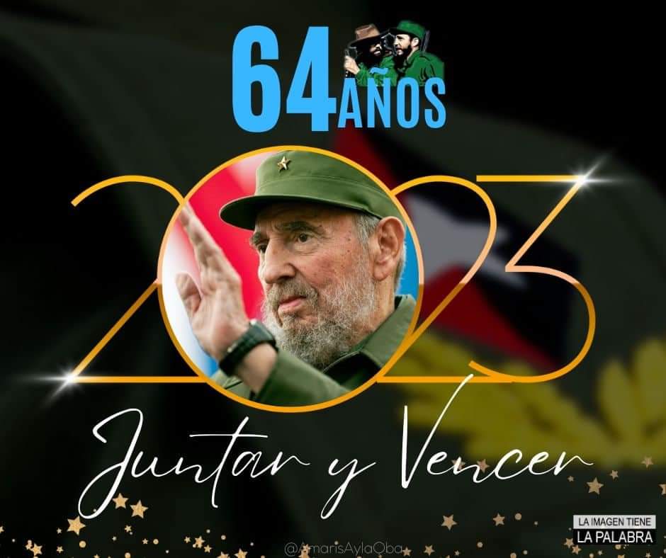 #JuntarYVencer #sentidodelmomentohistorico #VamosConTodo #FidelVive #FidelPorSiempre