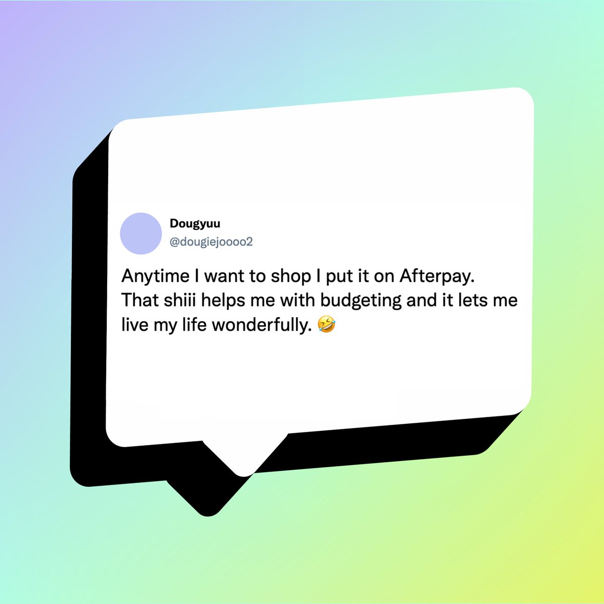 Afterpay tweet media