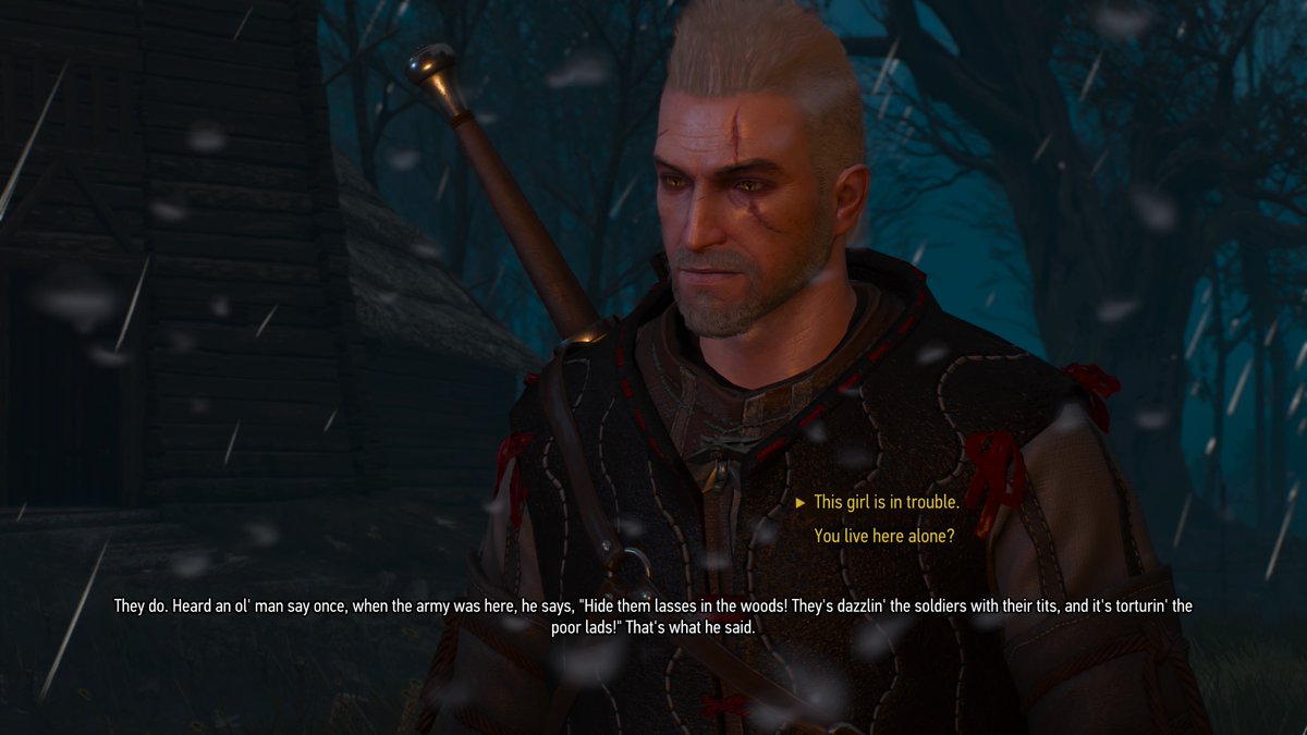 ColeDaCat's tweet photo. #PS5Share, #TheWitcher3WildHunt https://t.co/sLw3NMAAuS