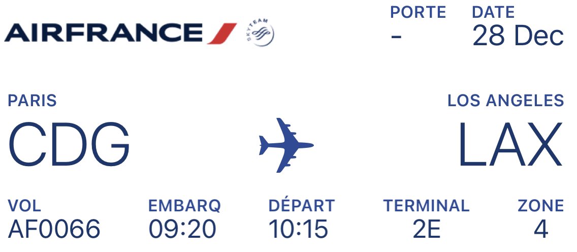 Yann3144's tweet photo. Demain ✈️🇺🇸 #AF066 #LosAngeles 😍 https://t.co/uHmNHDrinE