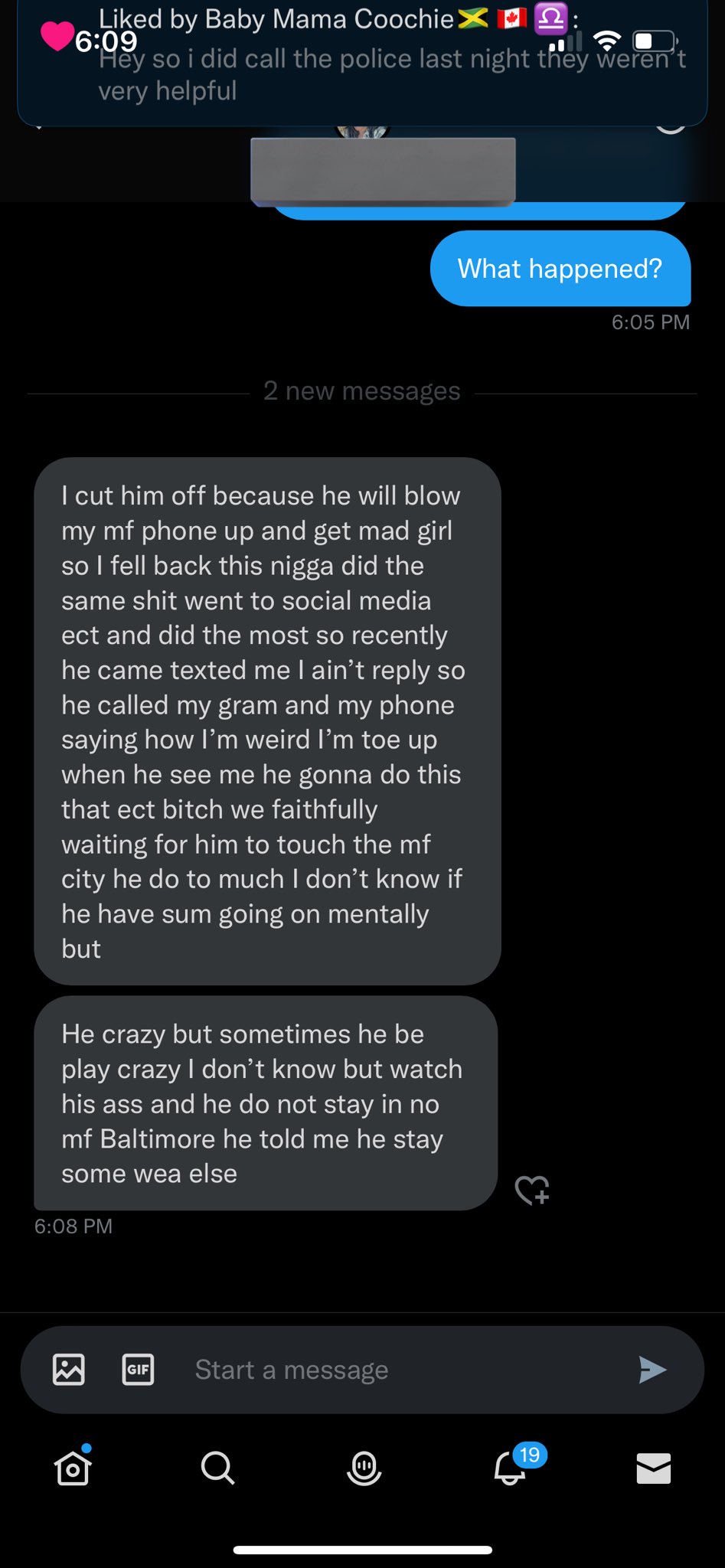 pretty bird🪐 on X: Like i said i am NOT the only one… This is a cycle of  abuse which it's concerning for someone who is only 20 years old. Blocking  her