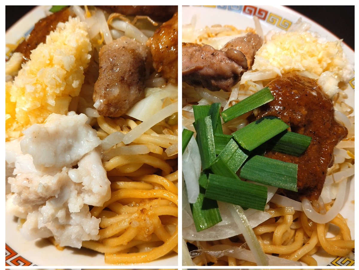 tsukudani_b_w's tweet photo. すたほる（相模原）

すたほるまぜそば！850円
大盛り 無料
呪文「アブラニンニク」

本年の大晦日と共に閉店してしまうすたほるへ。ホルモンが大人の事情で極少となったが、食欲に拍車をかける特製ダレが絡まる大盛りの麺は、連食でもペロリで満足。鬼才永山氏の新店舗を把握次第、すぐ往訪します。 https://t.co/zZY28NzqyE
