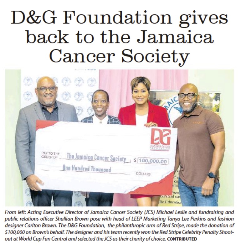 DamienWKing's tweet photo. What I don't get is why did D&amp;G Foundation take that money from the Cancer Society in the first place. https://t.co/ftKQbwsKo4