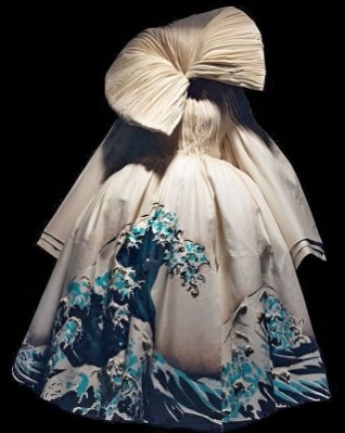 hfsister's tweet photo. When art and fashion collide

The Great Wave off Kanagawa, by Katsushika Hokusai, as inspiration for Christian Dior SS07 Couture. https://t.co/jA7q23spyJ