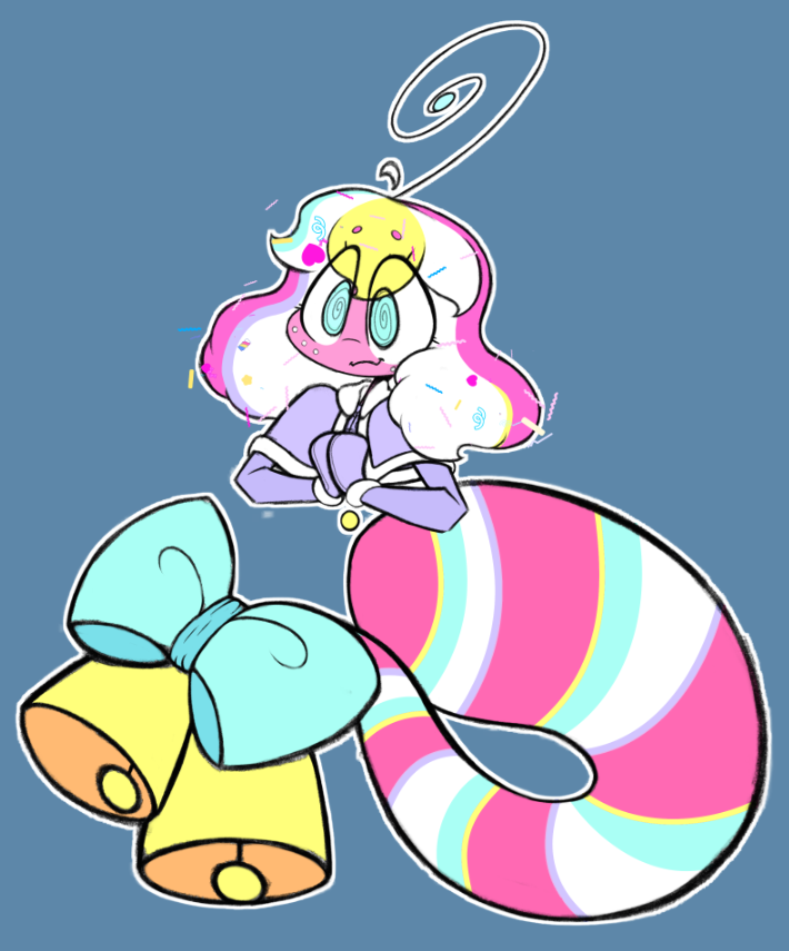 Whipped__Bean's tweet photo. more stuff i did for the christmas zine! first is just a general idea for the sayu design i made, and the second is just the countdown piece, last is just my sona piece! https://t.co/ZJzx0eKbJM