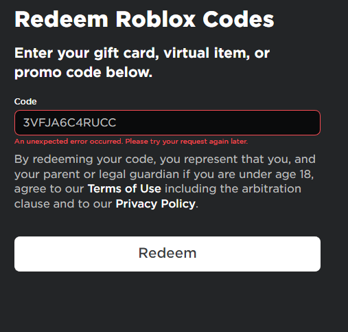 I CAN'T BELIEVE THIS HAPPENED! ROBLOX REDEEMABLE CODE GLITCH EXPLAINED! 