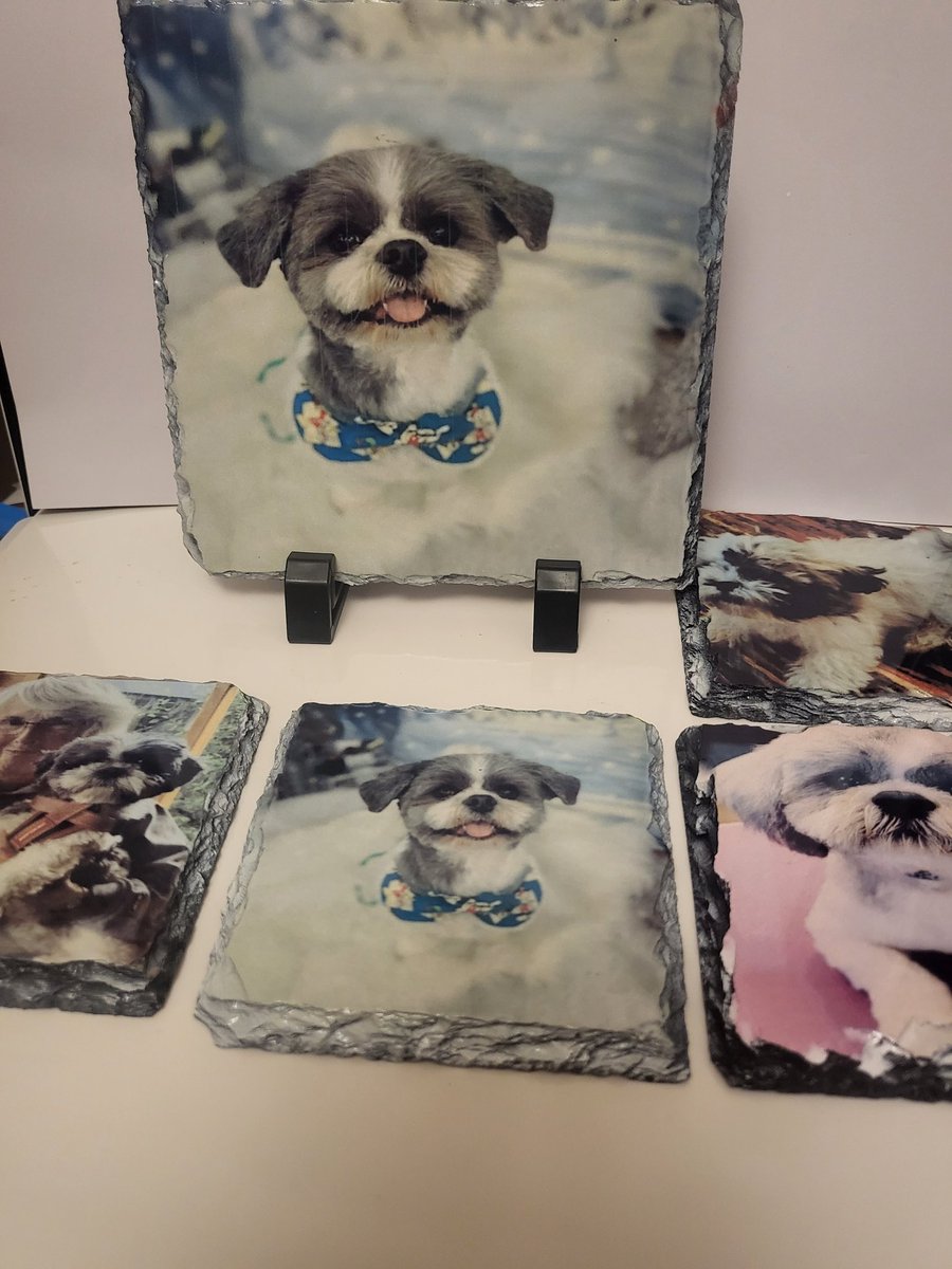 Love these custom made gifts made by me this christmas. Available to order in the new year. Square slate £12.50. Rectangle slate £12.50. Slate coaster £3.50. #smallbusiness #madetoorder #custom #bylocal <a href="/JulieMcAdam35/">Julie McAdam</a>