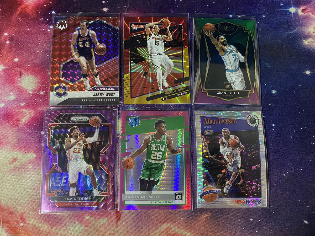 PapisSports's tweet photo. #PapisSubZeroStacker
Day 3: Basketball
Final $2 - onto $3!
$2 Each
3 for $5
7 for $10
Claim using players name (if multiple of player please specify the Card or Parallel)
@HiveRetweets @GG_Hobby
@SleepyCards_RT https://t.co/8hv2eiaehe