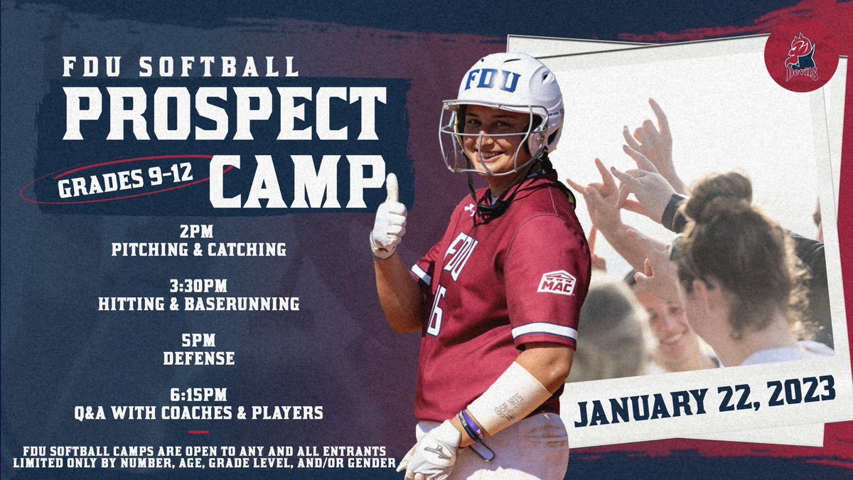 Spots for our January 22 camp are filling up, don’t miss your chance to register! 

We can’t wait to see you there!🤘🏼😎

playnsports.com/event/fdu-devi…
