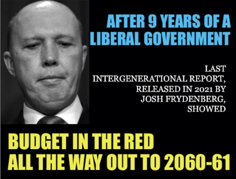 LyndaFrench19's tweet photo. Worth remembering, after 9 years of a Liberal Government #Budgets in the Red for Decades to come #ausfin https://t.co/3QoagMxkWM https://t.co/TdH8FWu9LN