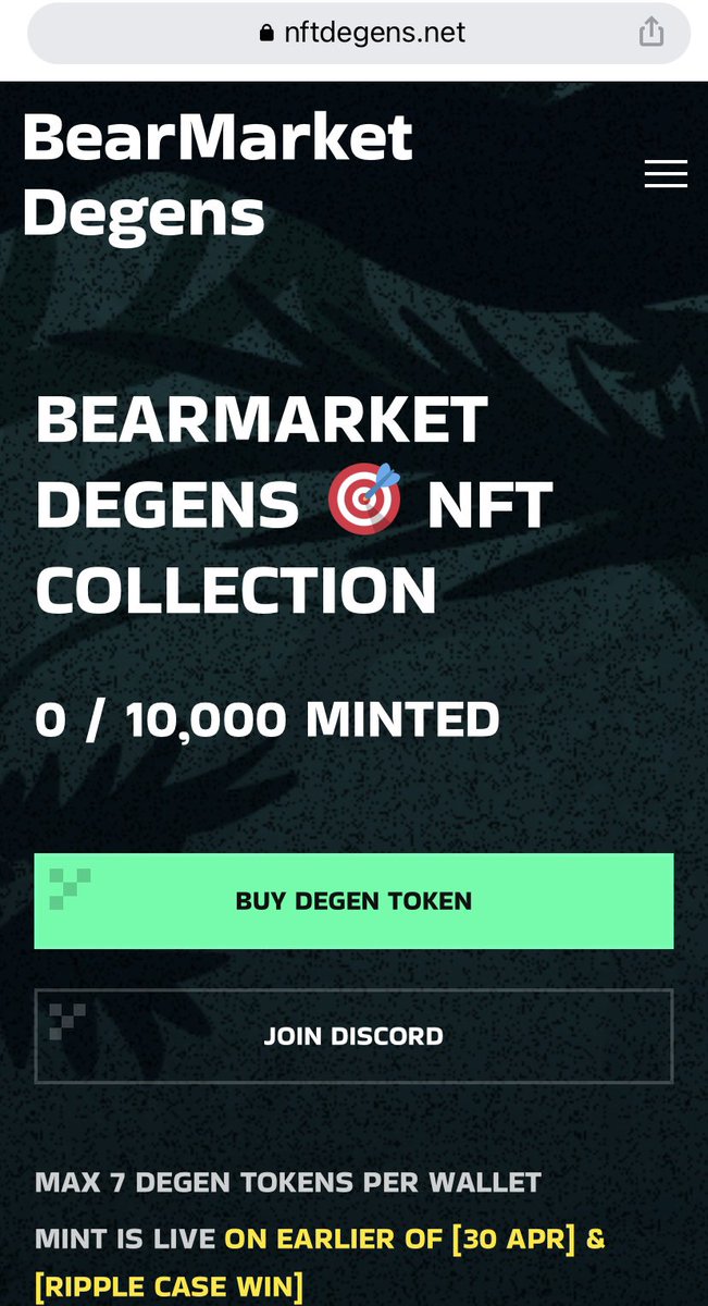 NFTDegensXRPL's tweet photo. Our new website is now live!

So we are giving away 3 #NFTs! To enter:
🐻Retweet
🐻Follow @NFTDegensXRPL
🐻Comment a # between 1-100

There is still time to access our pre-sale at only 21 #XRP ea for 1 NFT!
(Our LinkTree is on our profile) https://t.co/ml75BSXXkz
