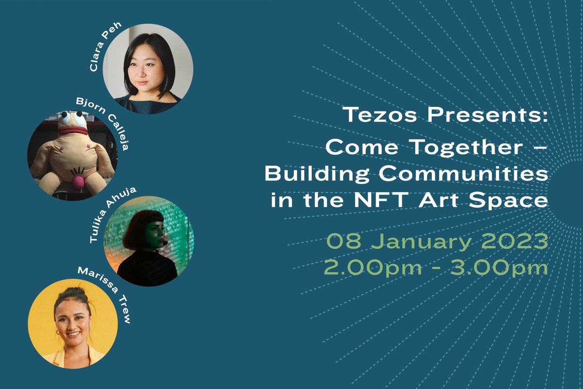 bjorncalleja's tweet photo. see you soon humans of SG ๐
#SEAFocus #SingaporeArtWeek #tezos
@TzApac @claracxw @JivTulsiani25 @magnetmama1
https://t.co/HMPgiYR6R1 https://t.co/OQSQilEaaC