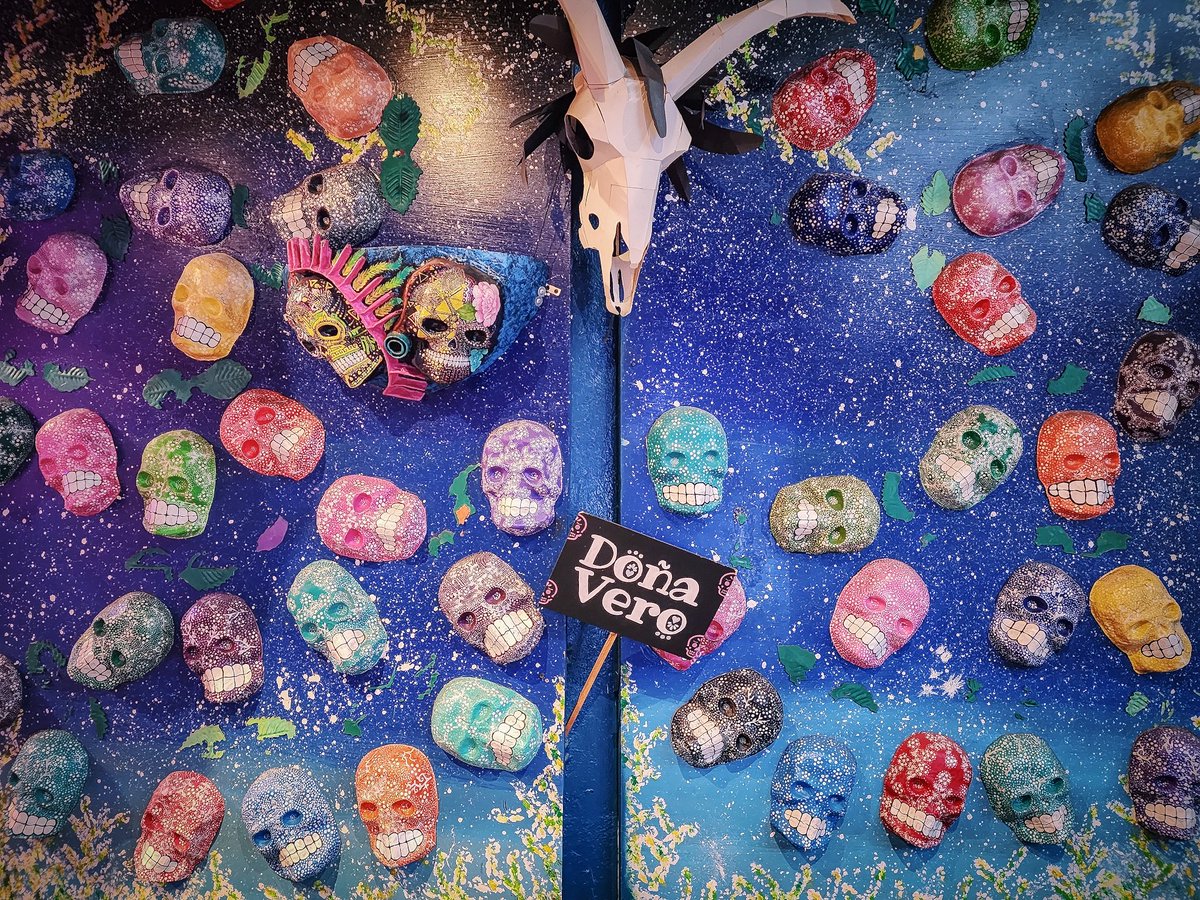 Skull themed Restaurant 💀

Doña Vero,
Mexico City