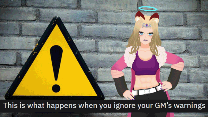 Just posted a video.  Players decides to ignore warnings | r/RPGHorrorStories  #VtubersEN #Vtubers 👇Look<a href="/tag/vtubers"class="tags"><span>#vtubers</span></a><a href="/tag/vtubersen"class="tags"><span>#vtubersen</span></a>