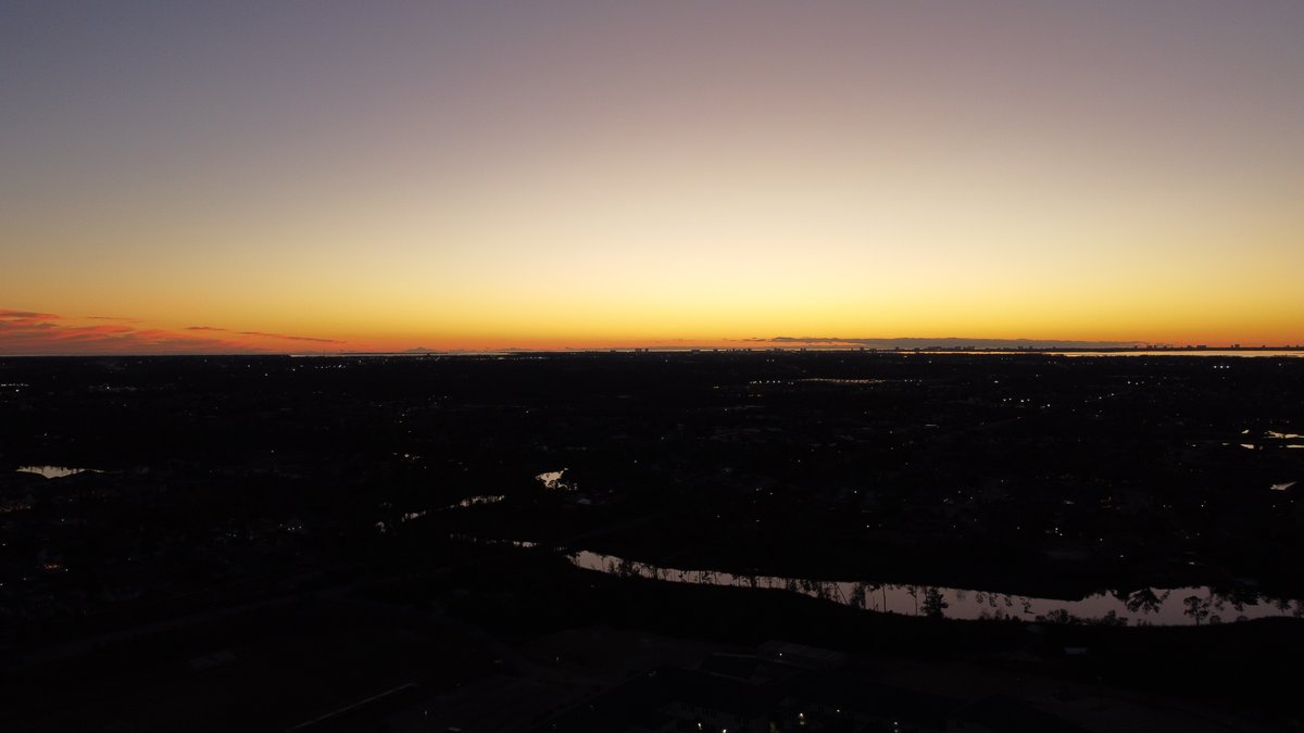 Sunset from Lynn Haven, Florida. <a href="/rzweather/">Spinks Megginson</a>
