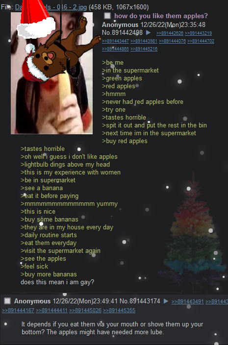 GreenTextPost's tweet photo. @WallStreetSilv Anon loves apples https://t.co/dyiyYvXn9L