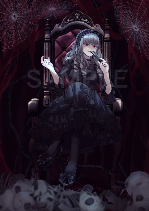 【ご依頼】あきにうむさん( )からのご依頼でTRPGのカットインイラストを描かせて頂きました!ダークファンタジーの世界観の絵を描かせて頂いてわくわく致しましたご依頼ありがとうございました! 