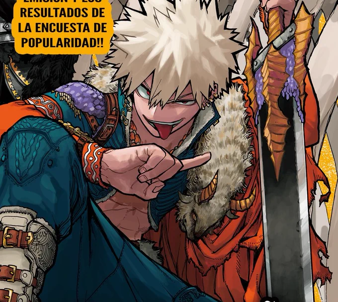 Bakugo-related votes in the latest popularity  Katsuki Bakugo (13.731 votes)#28 Clouded consciousness-cchan (273 votes)#50 Bakudog (53 votes)#78 Bakugo's eyebrows (11 votes) 