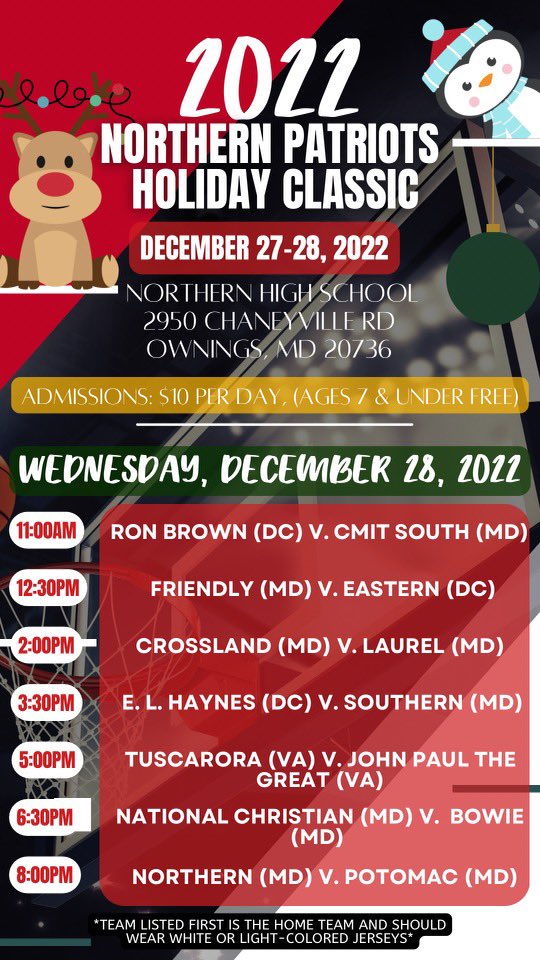 Northern Patriots Hoops tweet media