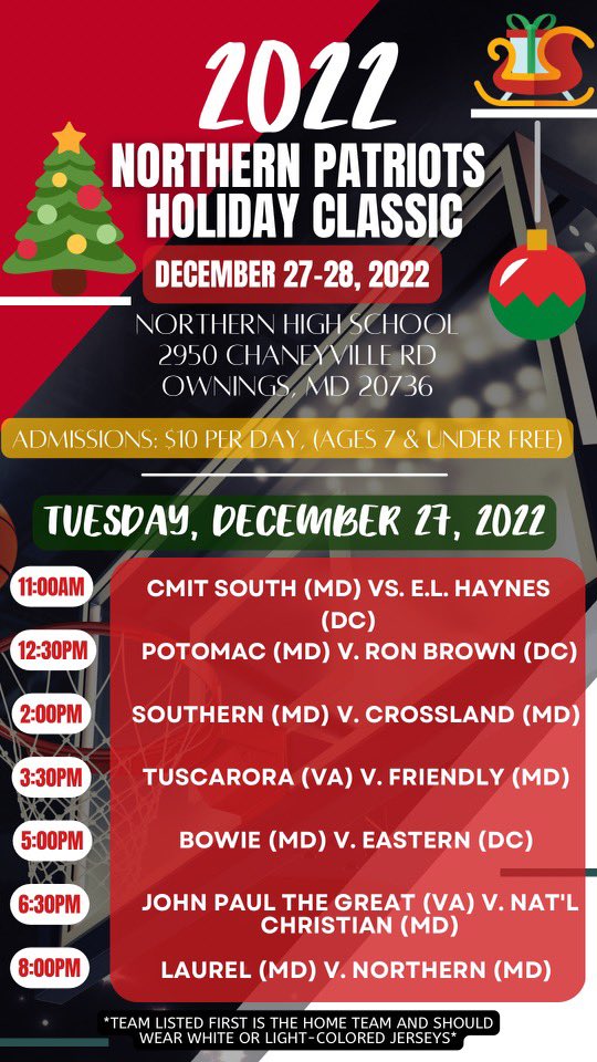 Northern Patriots Hoops tweet media