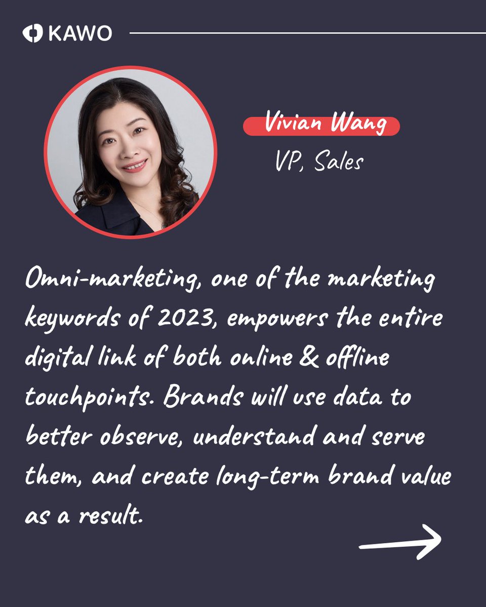 KAWO's tweet photo. 🔮 What should brands pay attention to when it comes to #marketing in #China 2023? We asked the KAWO team for their predictions/insights/musings 👇🏼 https://t.co/jksjriLzEA