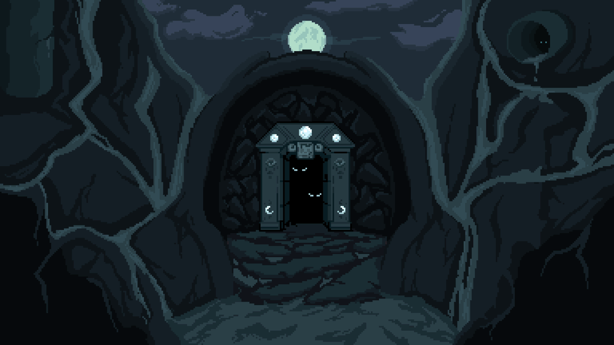 The apex of the moon.