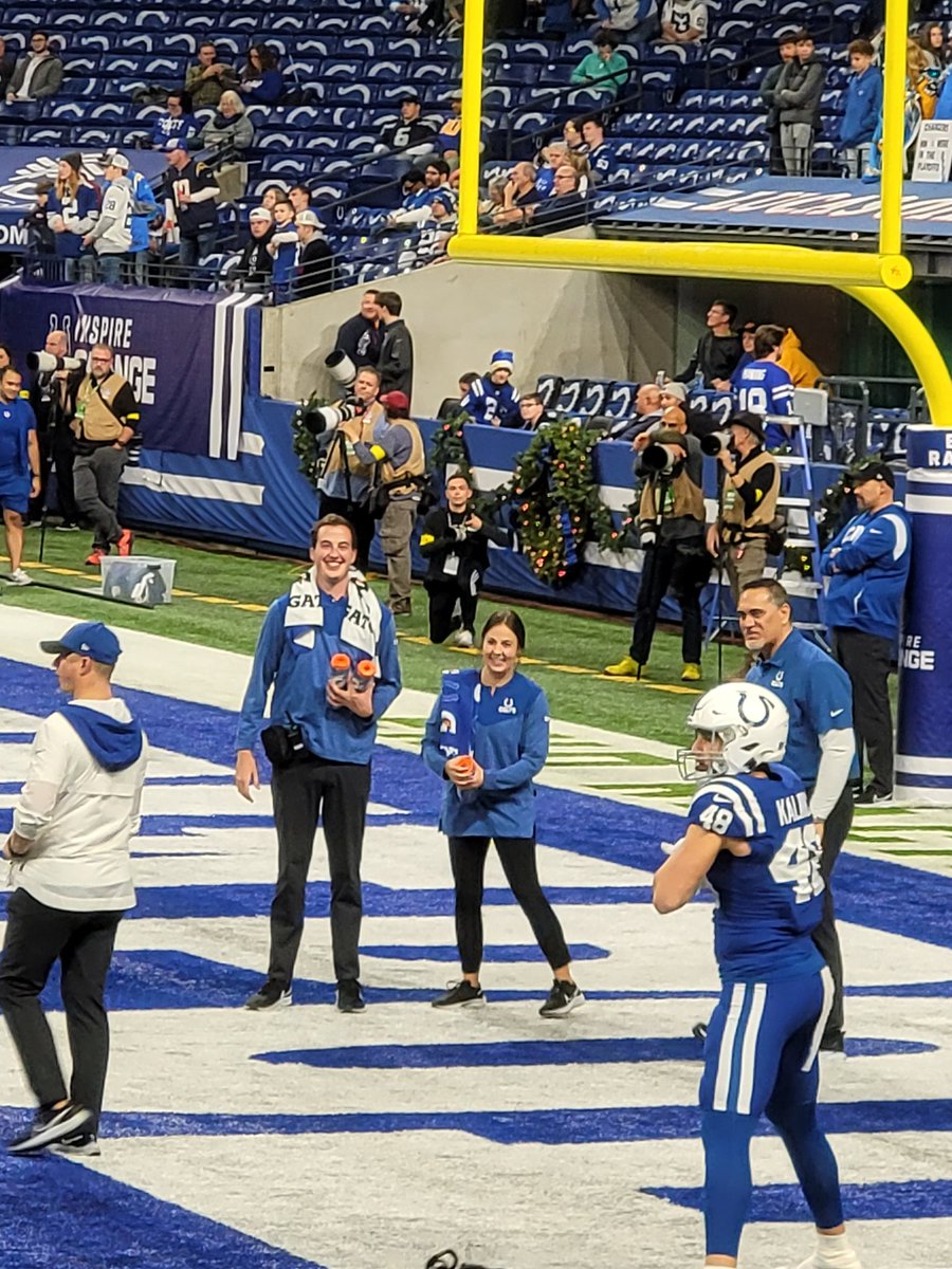 EhrmanGreg's tweet photo. By far my two favorite Colts. Win or lose. https://t.co/T74BRNDgAP