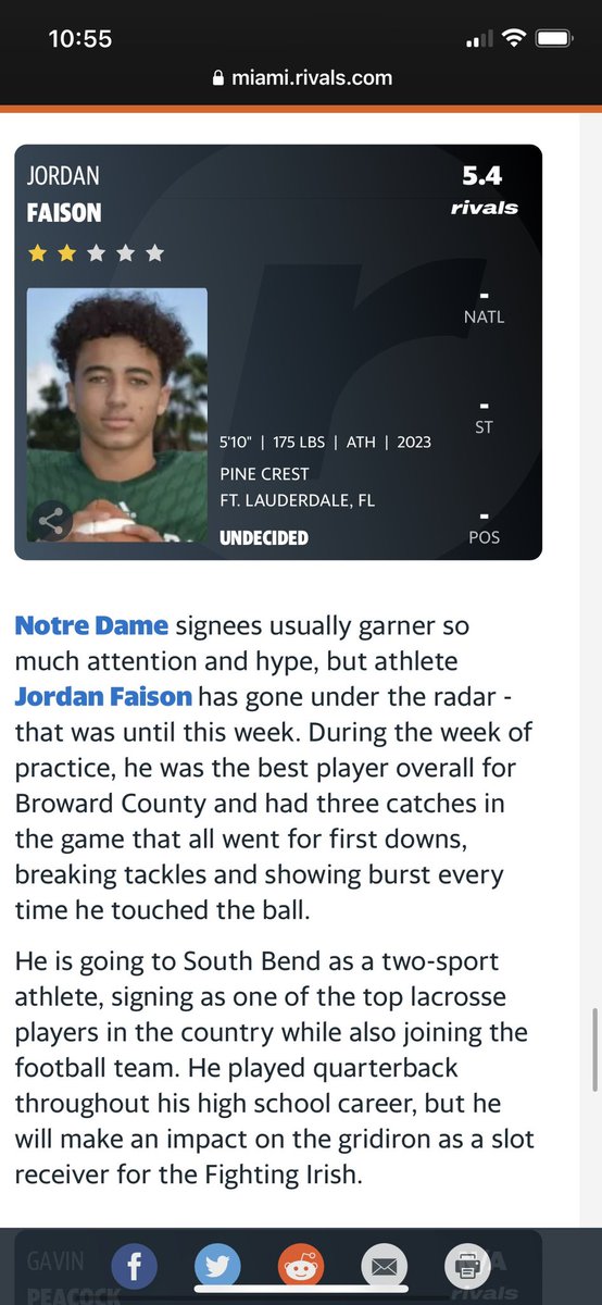 Jordan Faison tweet media