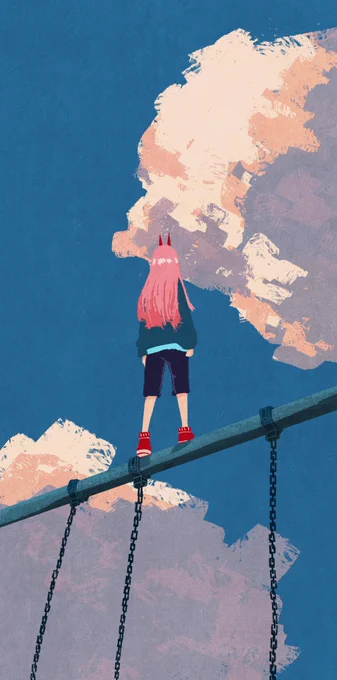 個人的に気に入っているチェンソーマンのイラストまとめ。#チェンソーマン 