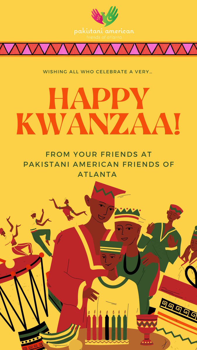May the joy and bliss find it’s way to all those who celebrate. Let the festivities bring you warmth , togetherness and love this season. #HappyKwanzaa 

<a href="/abrarhashmi88/">Abrar H Hashmi</a> <a href="/Pakinhouston/">Pakistan Consulate General Houston</a> <a href="/PakinUSA/">Pakistan Embassy US</a> <a href="/usembislamabad/">U.S. Embassy Islamabad</a> <a href="/ForeignOfficePk/">Ministry of Foreign Affairs - Pakistan</a>