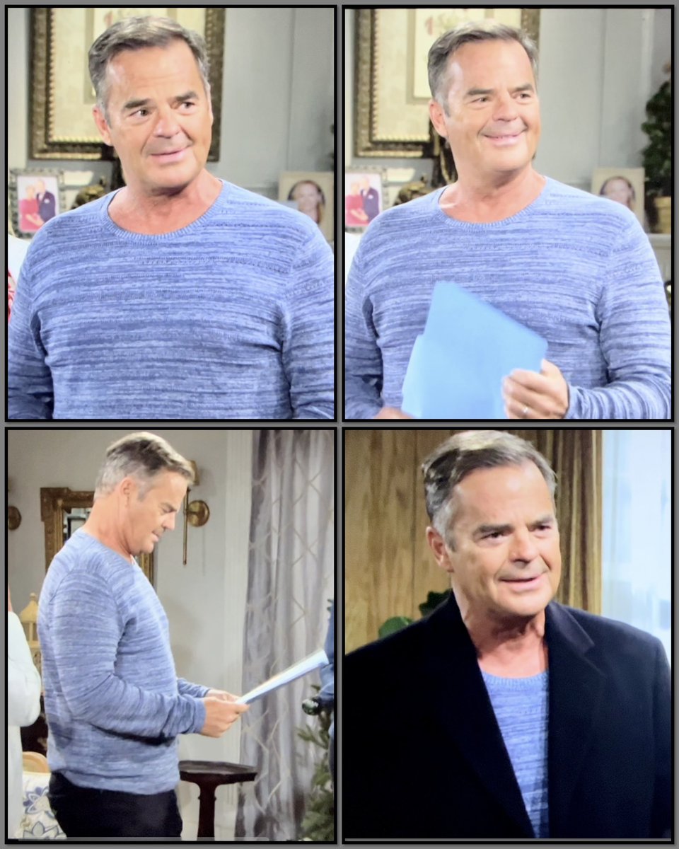tdzeiszler's tweet photo. It was really nice to see Justin in Salem today. Love the sweater 😍 @wallykurth #Days https://t.co/MwYQh57NAU
