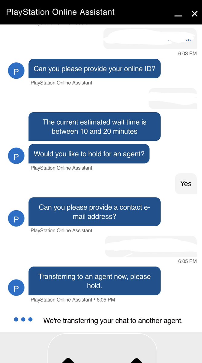 FaitalityKing's tweet photo. Wow @PlayStation sure hope I can eventually get some help soon. This is the second support message I’ve tried. 3 Hrs is a bit much to do a simple return.  @SonySupportUSA https://t.co/XHdtcEbzIW