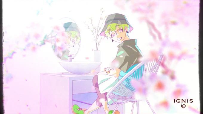 IGNIS iO桜舞いチルTIME の動画監督と撮影部分的にさせて頂きました。自分の中でもかなり気に入ってる作品なので是非見てほしいです!!!作監、キャラデザ、演出をりおさん(めちゃ可愛くしてくれました!)音楽はSerph  