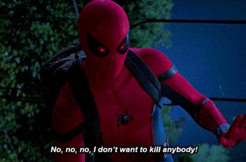 prkersmile's tweet photo. A Peter Parker parallel that will forever hurt my heart 

Homecoming                   No way Home https://t.co/ieomUTGDMg