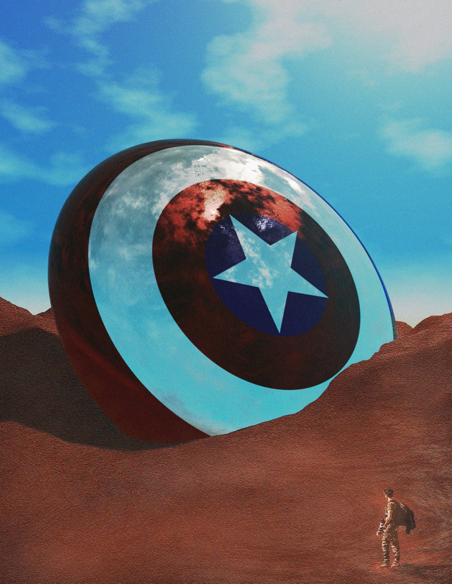 samsandesuyo00's tweet photo. 砂漠の果てには…
Captain America Giant Shield
#blenderart https://t.co/H7G9E6WNoS