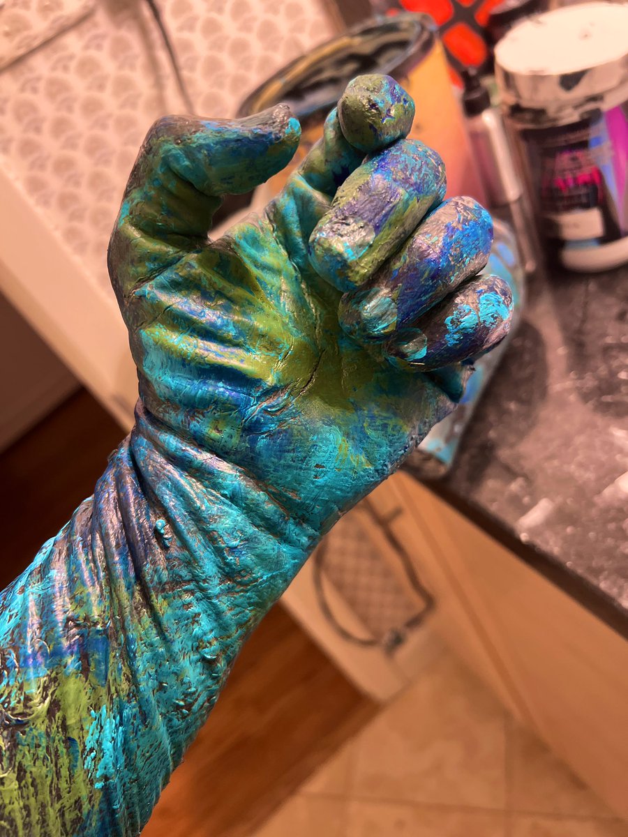 CoatedHuman on Twitter "Coating up with colors and lots of thick