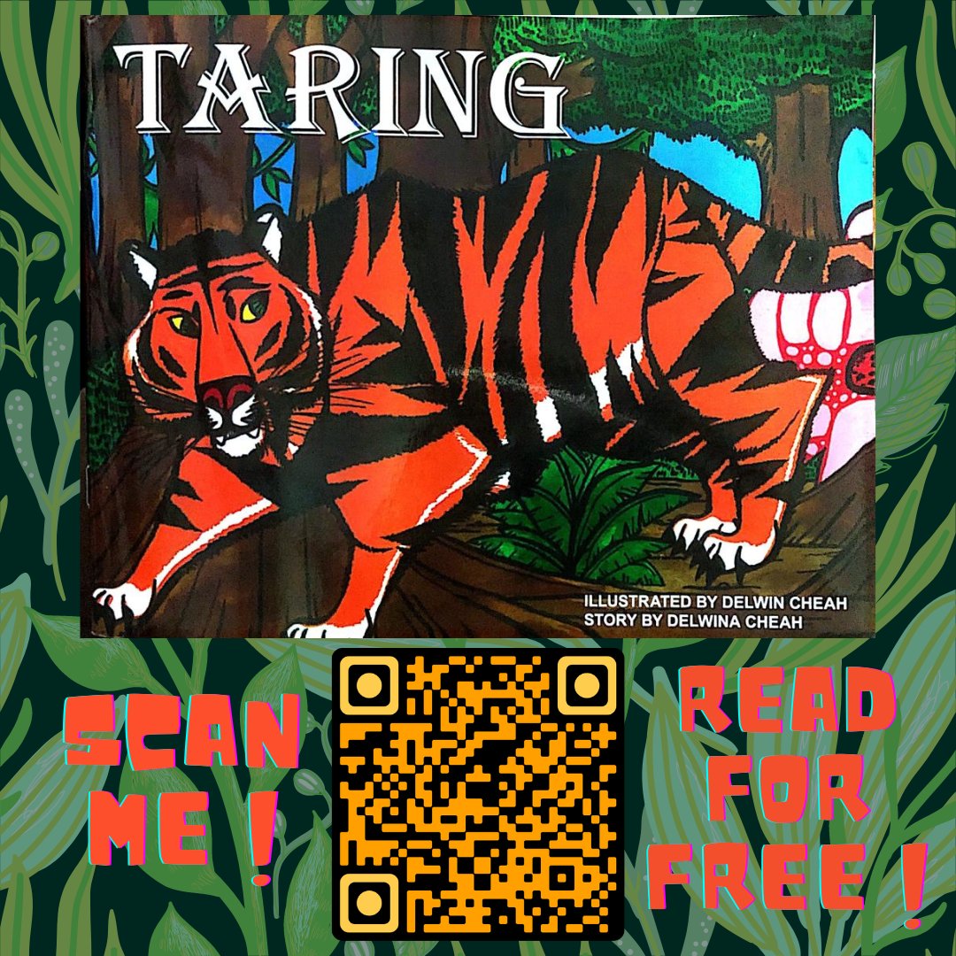 Mari kita membaca buku berjudul TARING,  supaya dapat memupuk rasa semangat untuk menyelamatkan Harimau Malaya dan habitatnya.

 Buku ini mengisahkan cerita kehidupan Taring dan keluarga harimau yang masih ada di Hutan Belum Temenggor, yang sentiasa hadapi masalah pemburu haram.