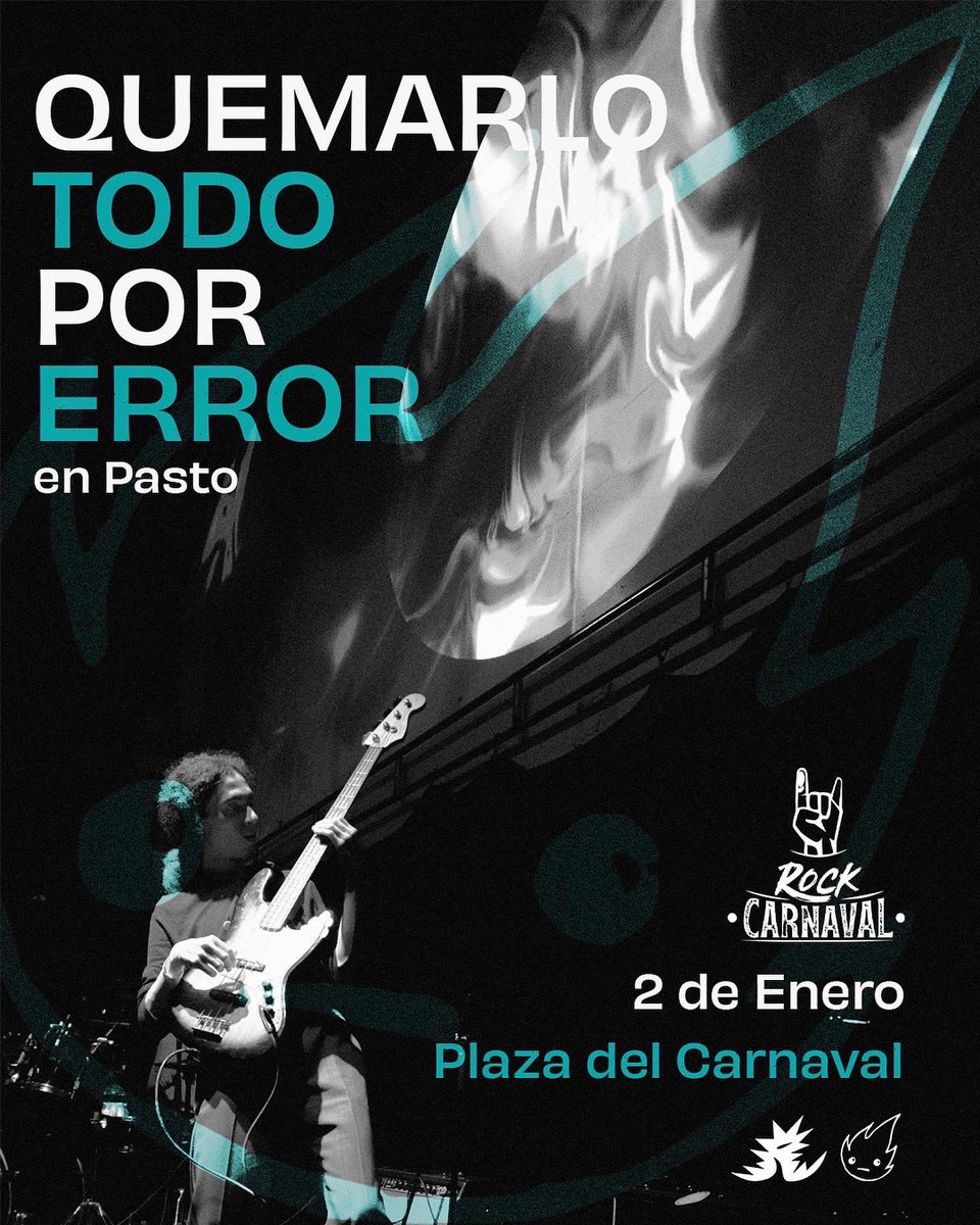 PASTO!! qué emoción llegar allí por primera vez al RockCarnaval del Carnaval de <a href="/negrosyblancos/">Carnaval de Negros y Blancos</a> 🔥!!

nos vemos este 2 de enero en la plaza 🚒