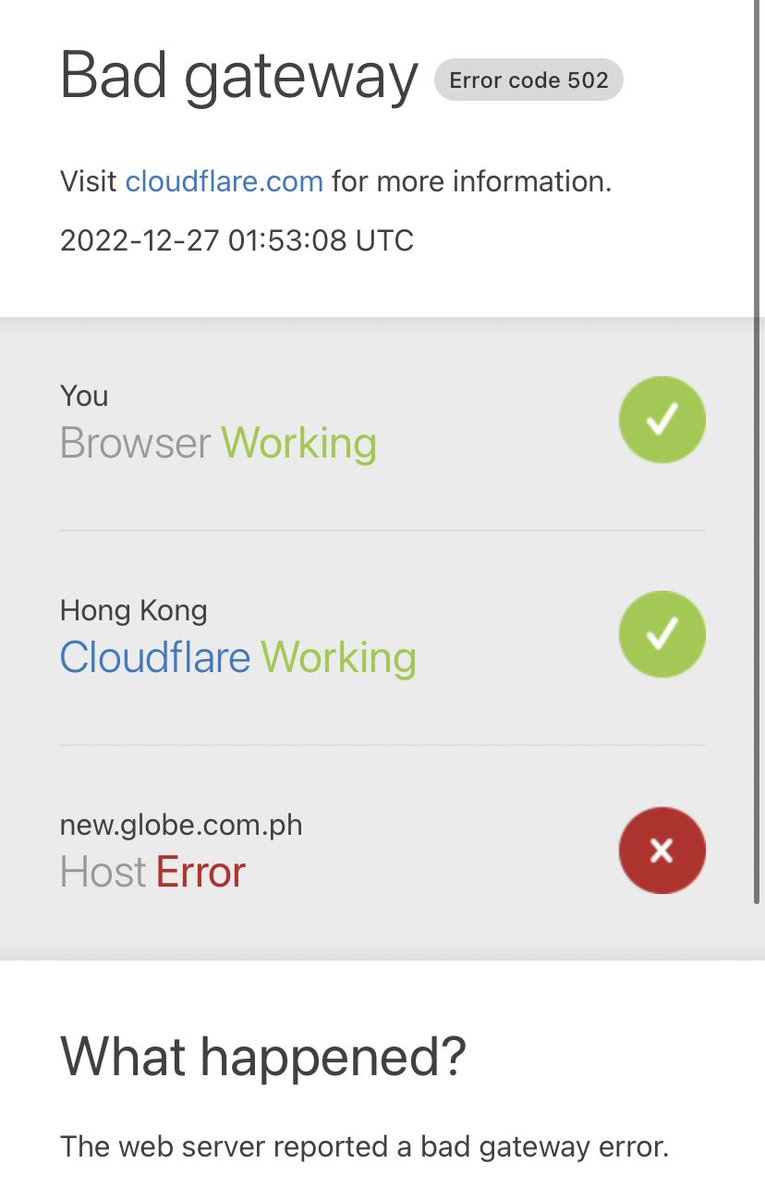 chimp_rex's tweet photo. @talk2GLOBE sim card registration website is not working. https://t.co/msmy4iIpKA