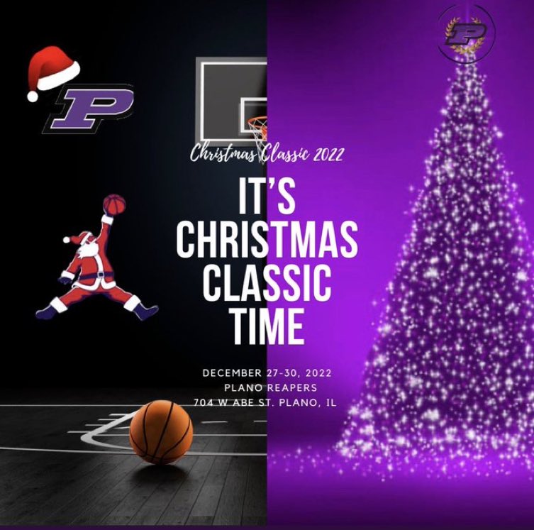 Day 1 of the 59th Plano Christmas Classic tips off tomorrow at 9am!

Come support your Reapers as they open tournament play vs. PND at 7pm. 

Follow the action all week on Twitter with <a href="/PlanoBBKclassic/">59th Plano Christmas Classic</a> and visit RockCreekBall.com for game scores and stats.