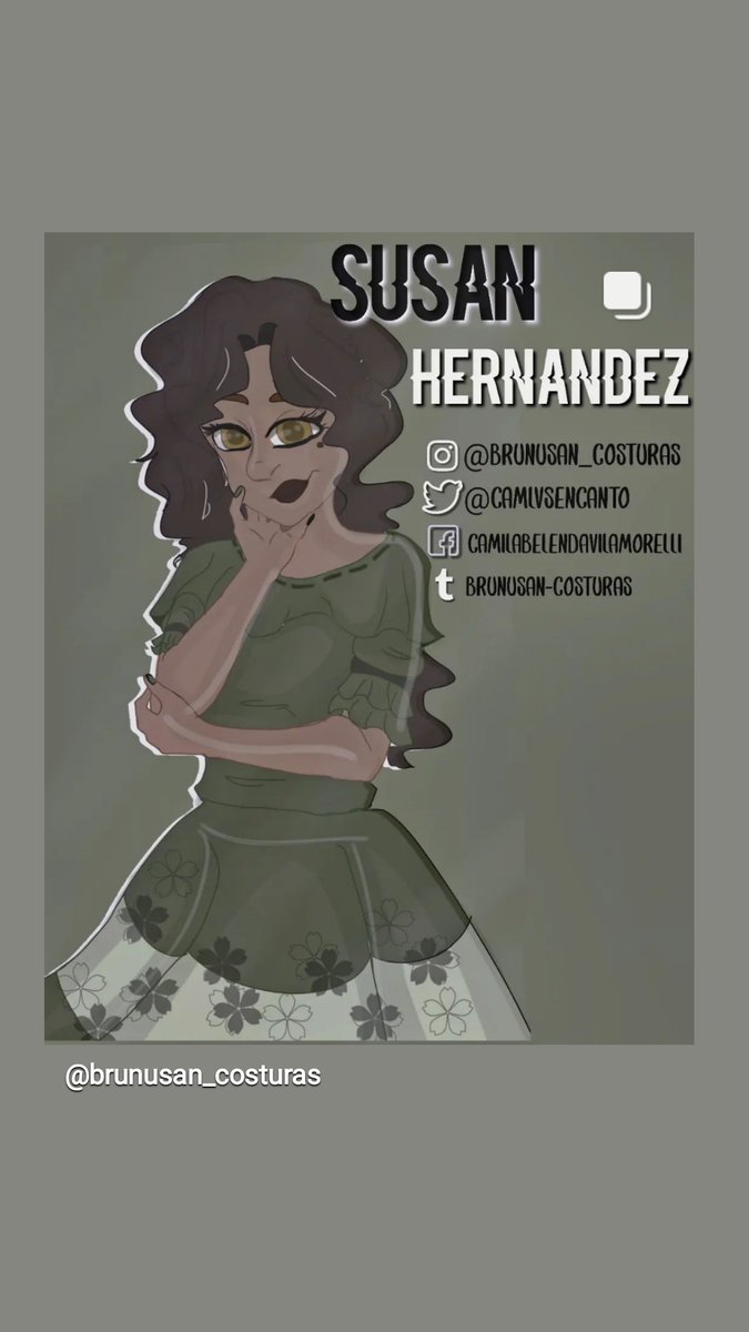 Meet my Oc Susan Hernández 💚⏳🐭✨
#encantoocs #Encanto #Bruno #Brunomadrigal #ocs #ocsEncanto #Brunoxocs #familiamadrigal