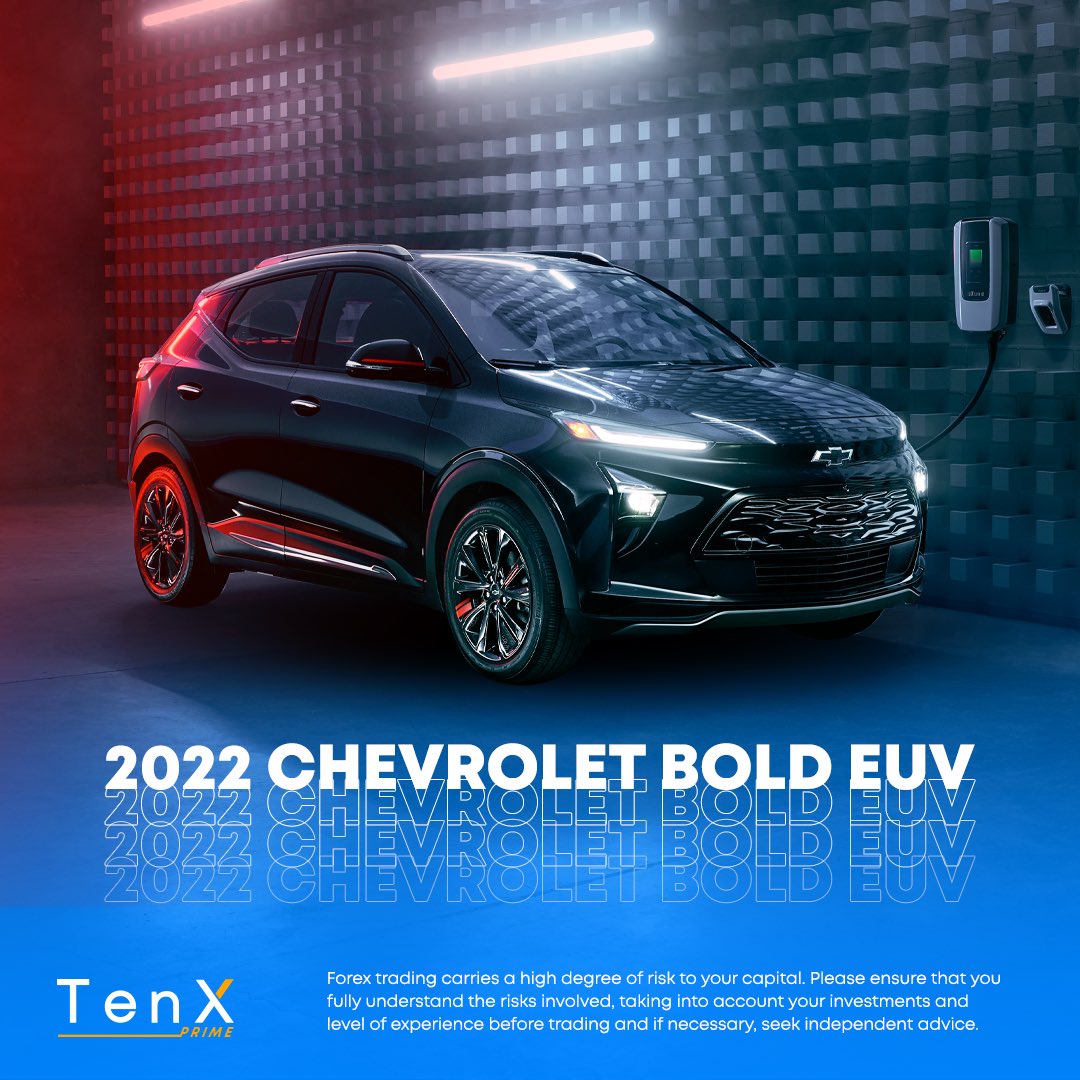 tenxprimeglobal's tweet photo. If youβre looking for an affordable electric car with an overall good buying value, say no more; meet 2022 Chevrolet Bolt EUV!
It offers a 200 horsepower, great electric range & updated interior tech.
#TenXPrime #lifestyle #tenshare #tradingtips #tradingmadeeasy #TenTimes https://t.co/eAWU3BtTK4