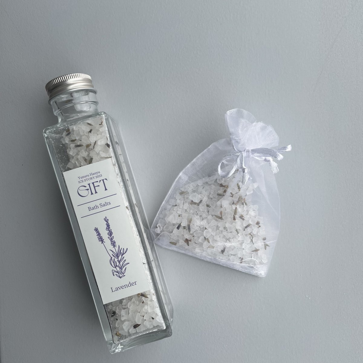 asmart_shop_int's tweet photo. 【Official goods are now on pre-sale📣】

🫧BATH SALT🫧
Lavender fragrance selected by #YuzuruHanyu💜
Bath time will be definitely healing space 🛁

Order until 12/31 Sat.(JST),you will receive the goods before the performance date.
🛒https://t.co/iEyvaFHPWN
#GIFT_tokyodome https://t.co/aFXjmJGUGM