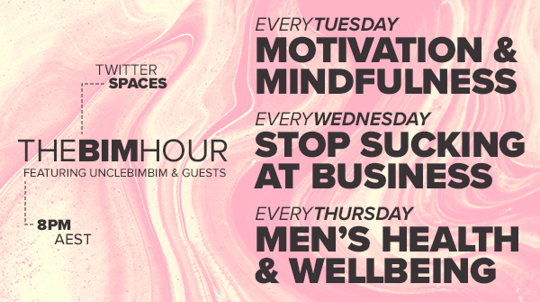 UncleBimBim's tweet photo. Starting my new Twitter Series tomorrow.
If you want to be a guest speaker on 'Stop Sucking at Business' tomorrow, RT, like, and comment on this post, and then DM me for a chat.
https://t.co/pC55zJdlcU https://t.co/1Y8Y6HHvxG