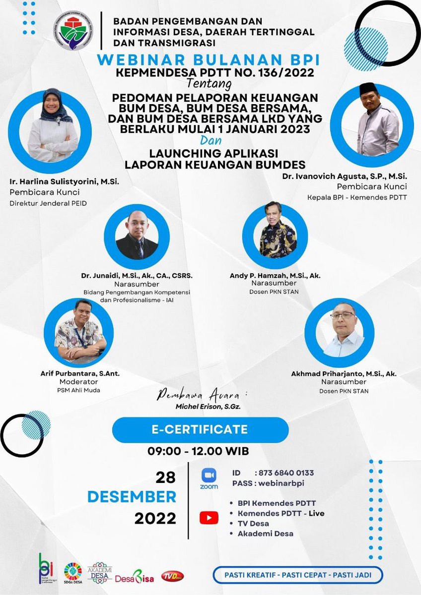 katri_gentari's tweet photo. KEPMENDESA PDTT 136/2022 ttg Pedoman Pelaporan Keuangan Bumdes/Bumdesma
#Bumdes
#SDGs
@jokowi
@halimiskandarnu
@imansyukri
@LuthfiyahNurla1
@yusradaridesa
@sukoyo793
@kaesangp
@tppkemendes
@bpsdmkemendesa
@robbybule81
#TPPSumsel
#TPPMuba https://t.co/T7aUJSvzmX