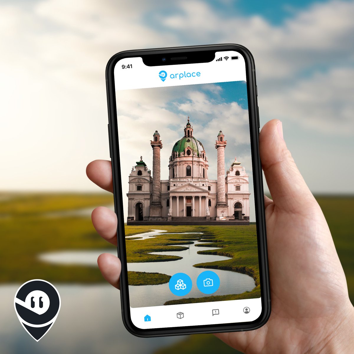 arplace_io's tweet photo. Isn’t this truly breath-taking to see Karlskirche, Vienna, Austria at Mont Saint-Michel, France?
#arplace #AugmentedReality #vienna #Austria #france #Europe #3danimation #multifunctionaltool https://t.co/Xxn6mqFgac