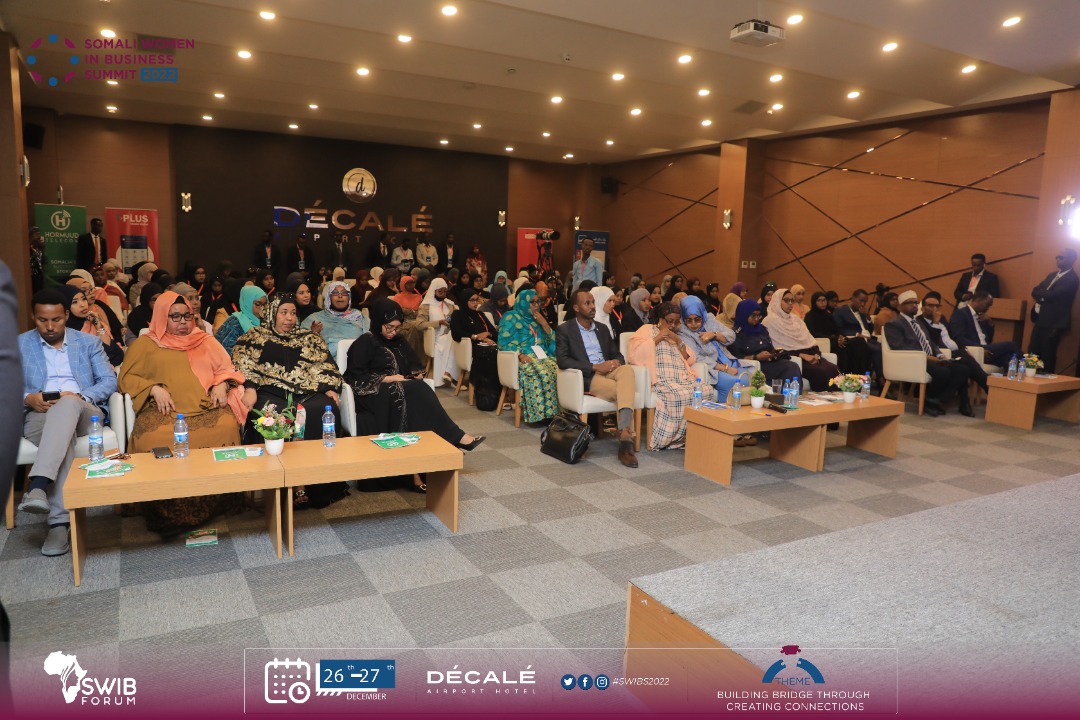 SWIB_Forum's tweet photo. Recap of Day one of #SWIB2022.
The event brought together senior government leaders, entrepreneurs, investors, CSOs, academia, & media for discussions on women entrepreneurship, investment, technology, & innovation in Somalia with a focus on Women in Business.
#LetsTalkBusiness https://t.co/oOo0td0tKq