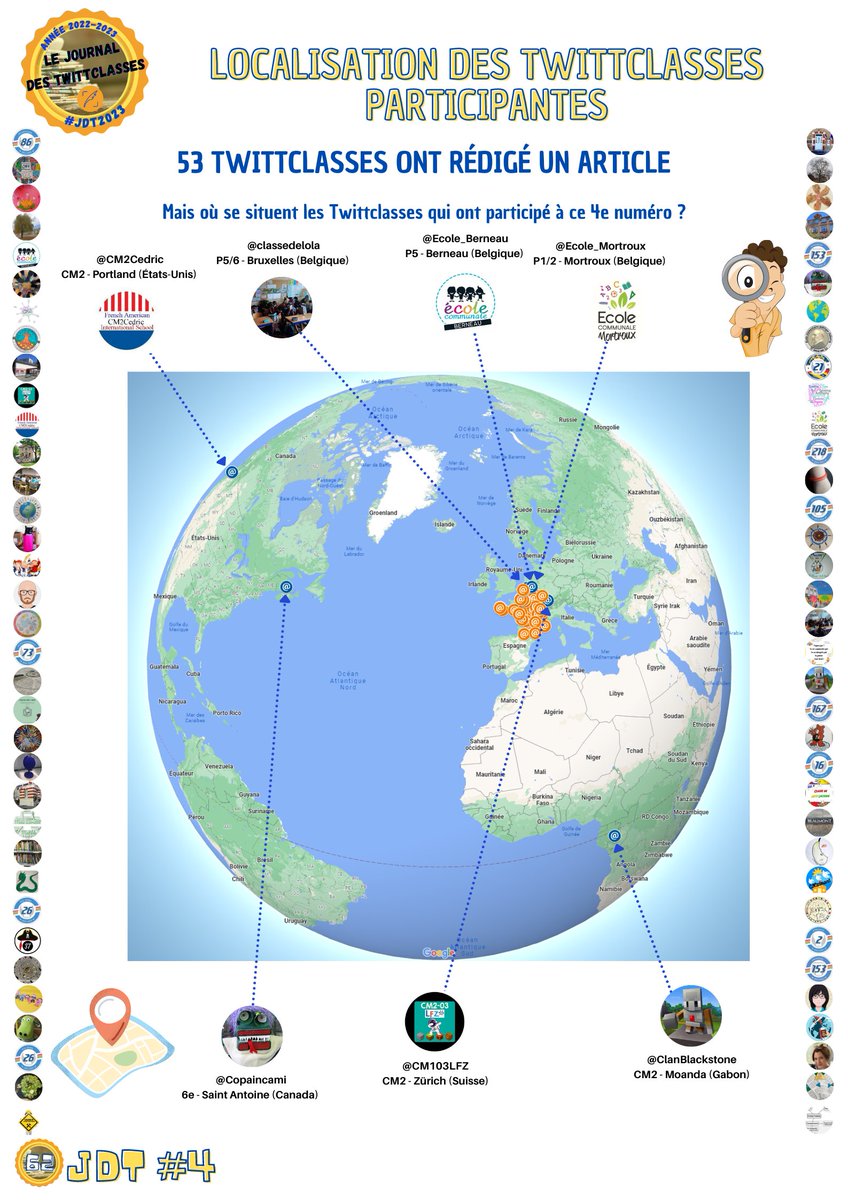 Le Journal et la Radio des TwittClasses tweet media