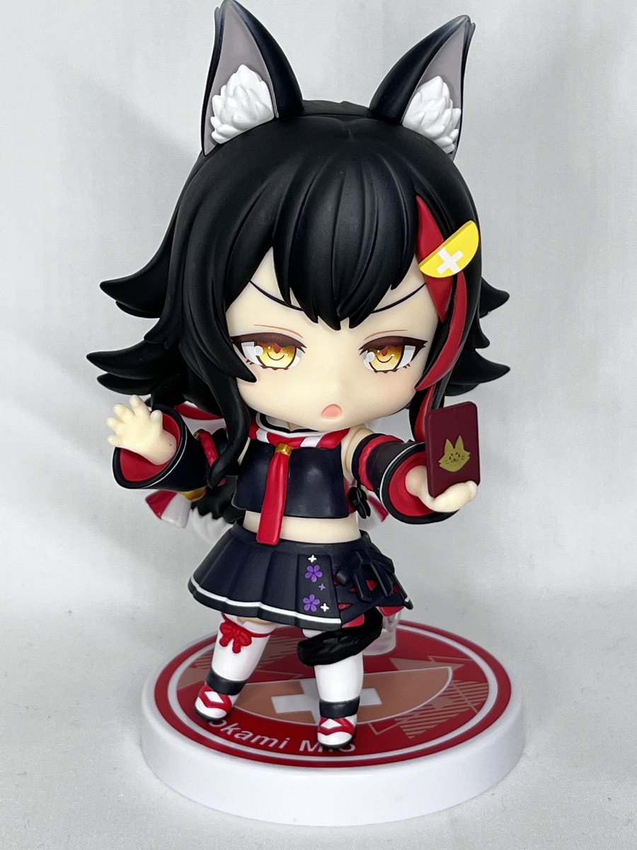 大神ミオ 「ねんどろいどミオしゃ届いためっちゃ可愛い 」|xiny/さいにーのイラスト